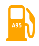 Бензин А-95 (Євро 5), АЗС ШУМСЬКЕ АТП 2065, картка